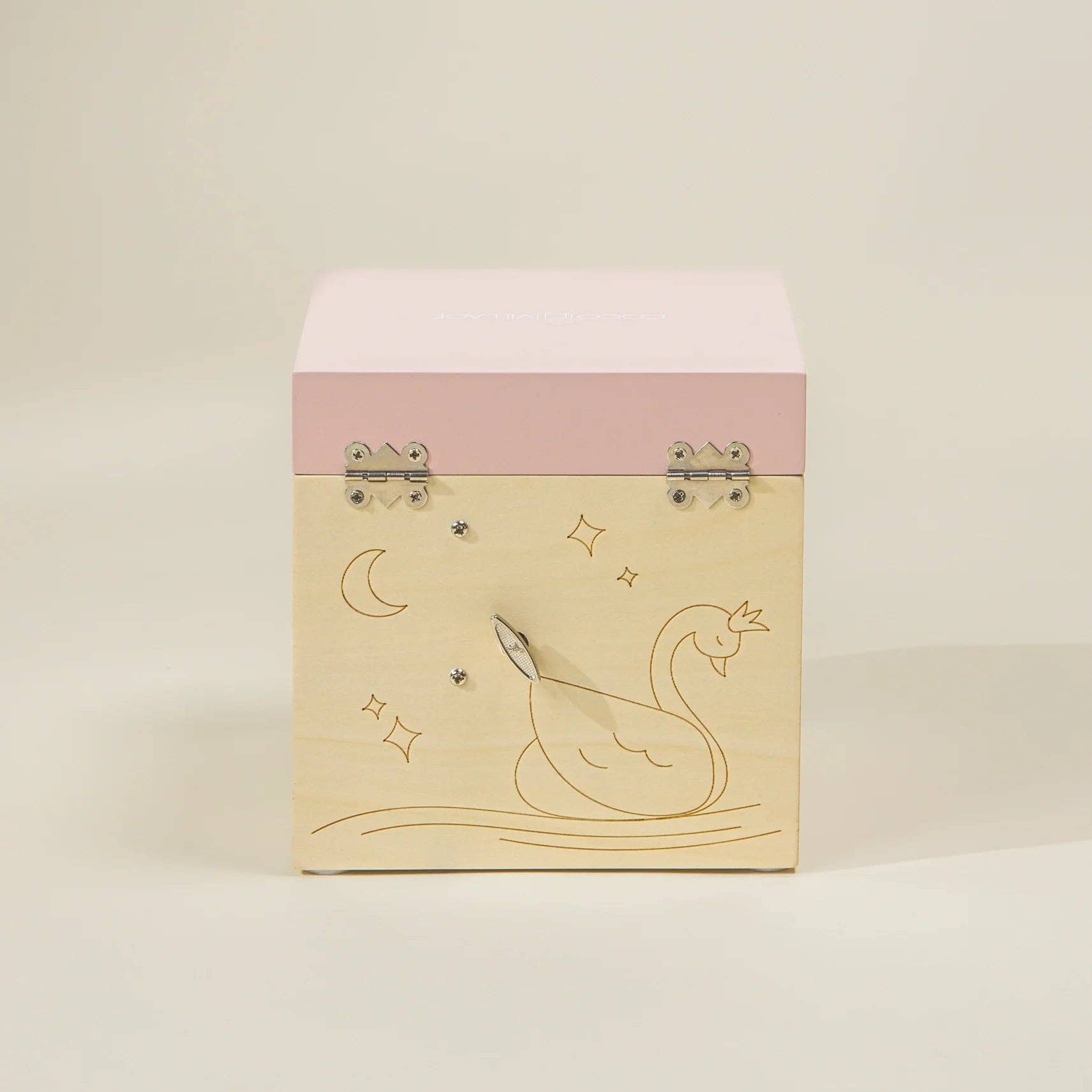 Houten Muziekdoos Ballerina | Met Zwanenmeer-melodie