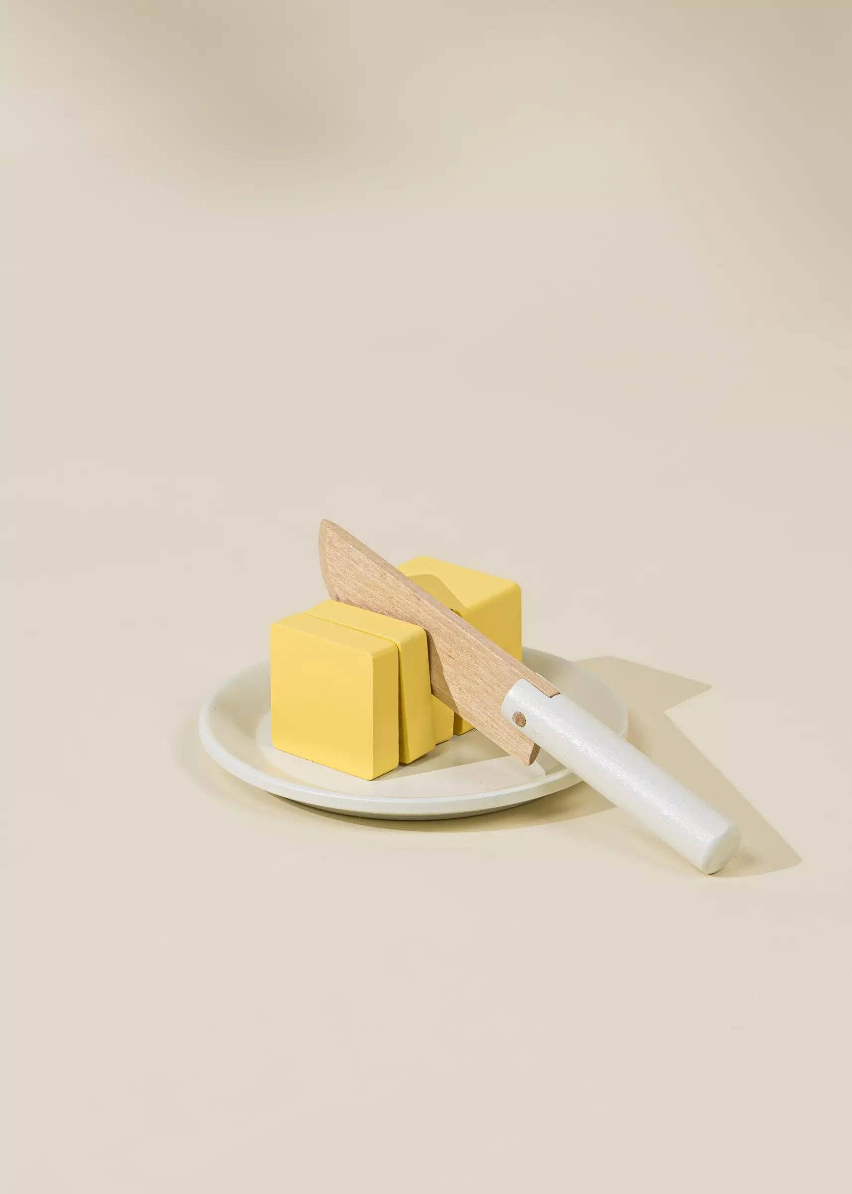 Houten Broodrooster Speelset | Speeltoaster met springbrood en boteraccessoires