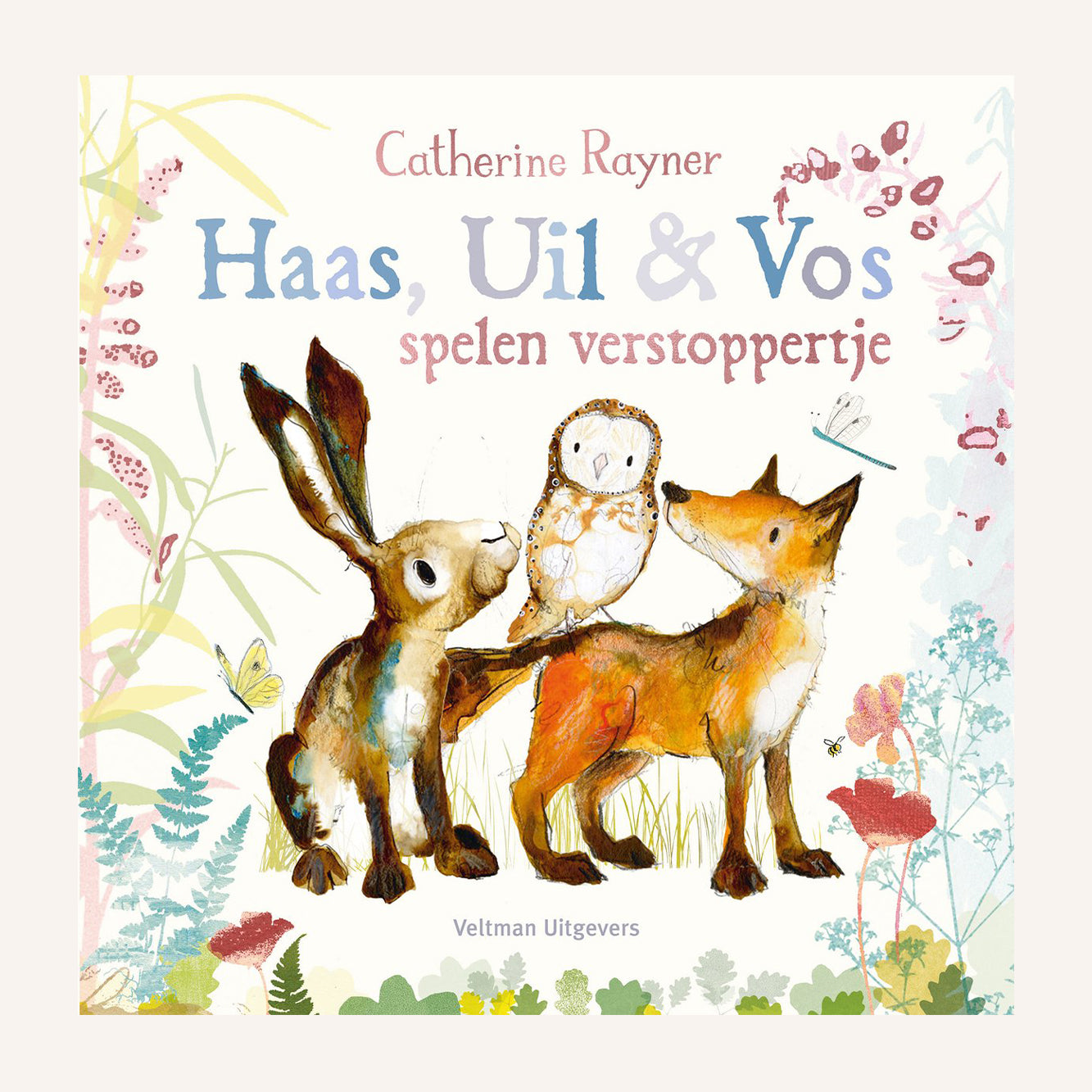 Haas, Uil & Vos Spelen Verstoppertje | Boek
