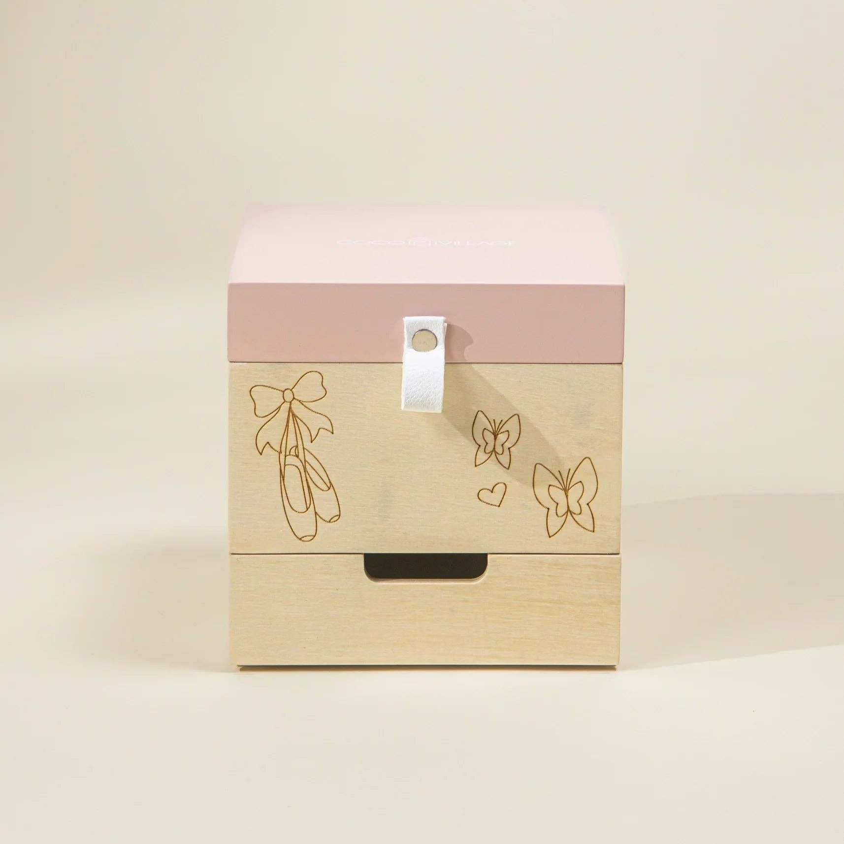 Houten Muziekdoos Ballerina | Met Zwanenmeer-melodie