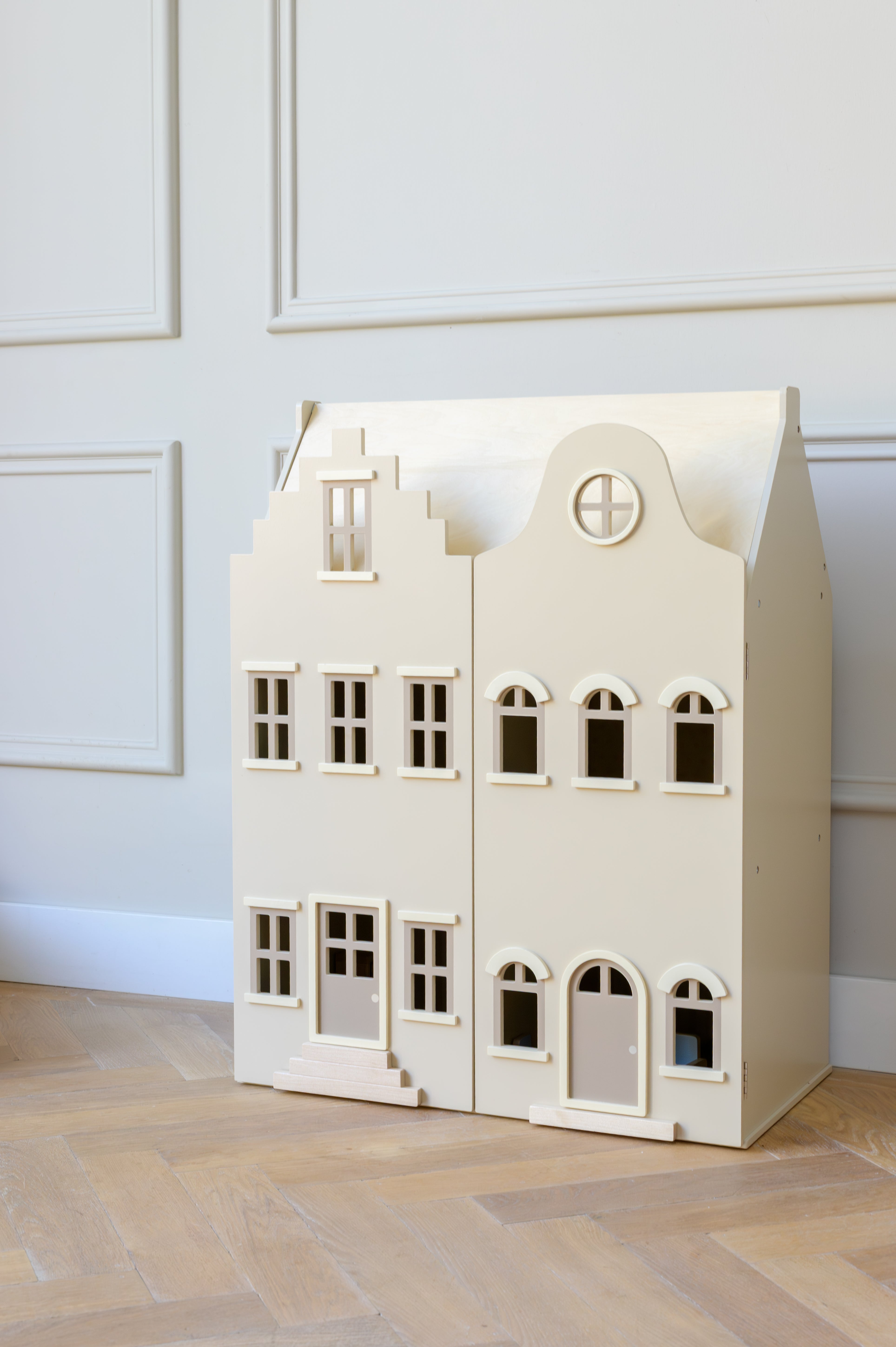 Babiem®  Poppenhuis Lynn | Grachtenpand met 24 Accessoires