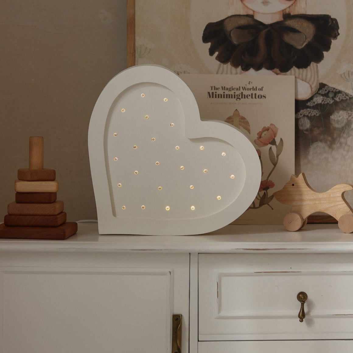 Little Lights Heart Lamp