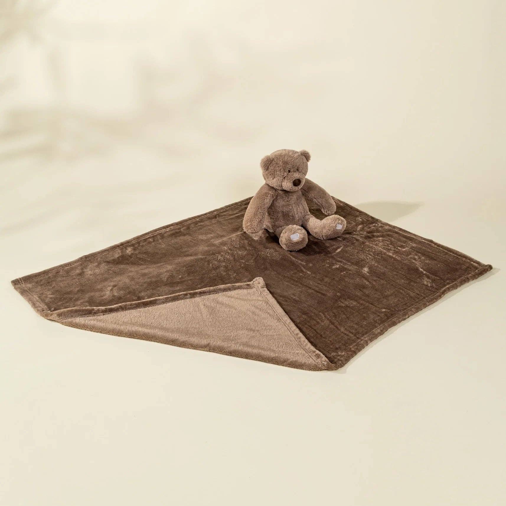 Beer Knuffeldeken | Zacht knuffeldier met warm dekentje