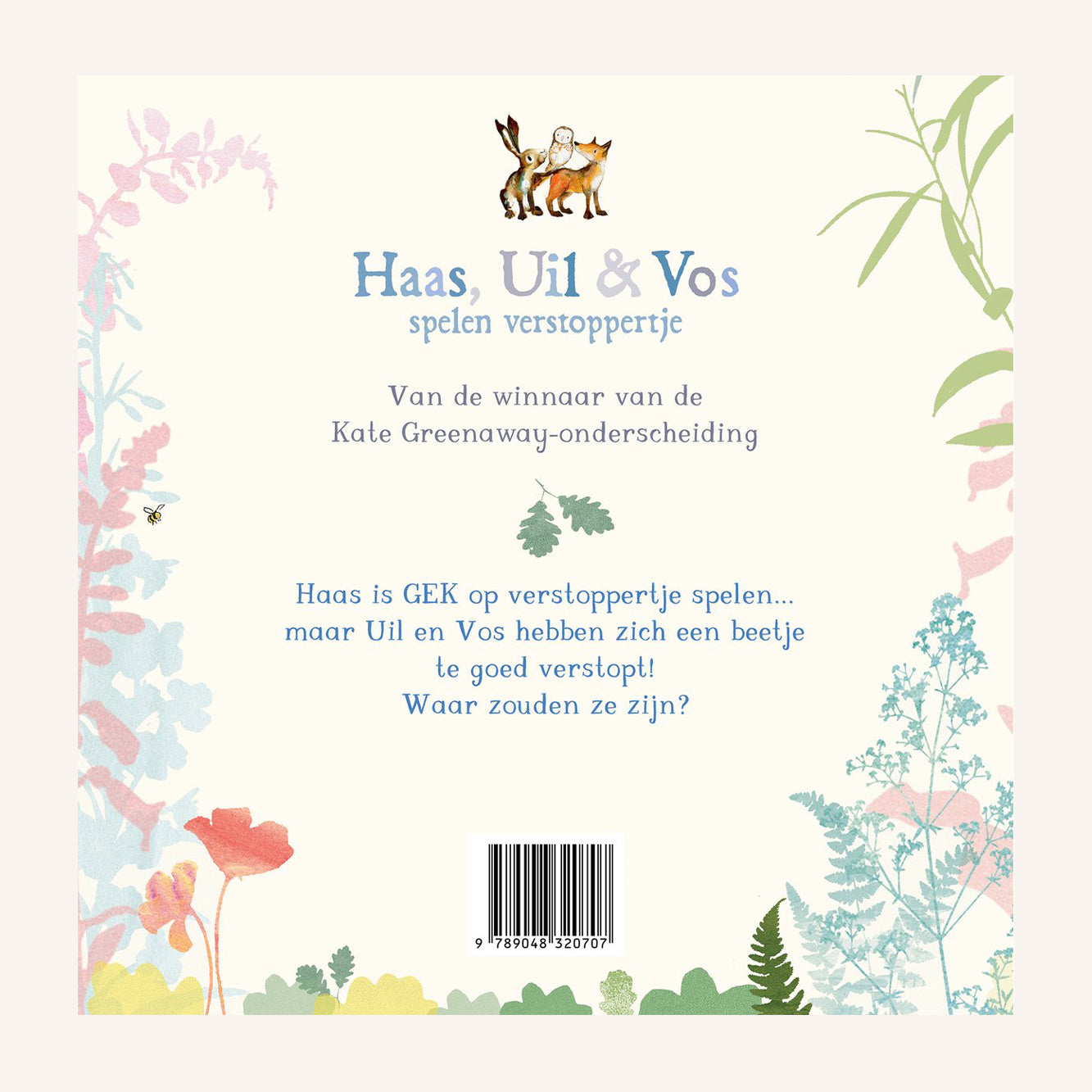 Haas, Uil & Vos Spelen Verstoppertje | Boek