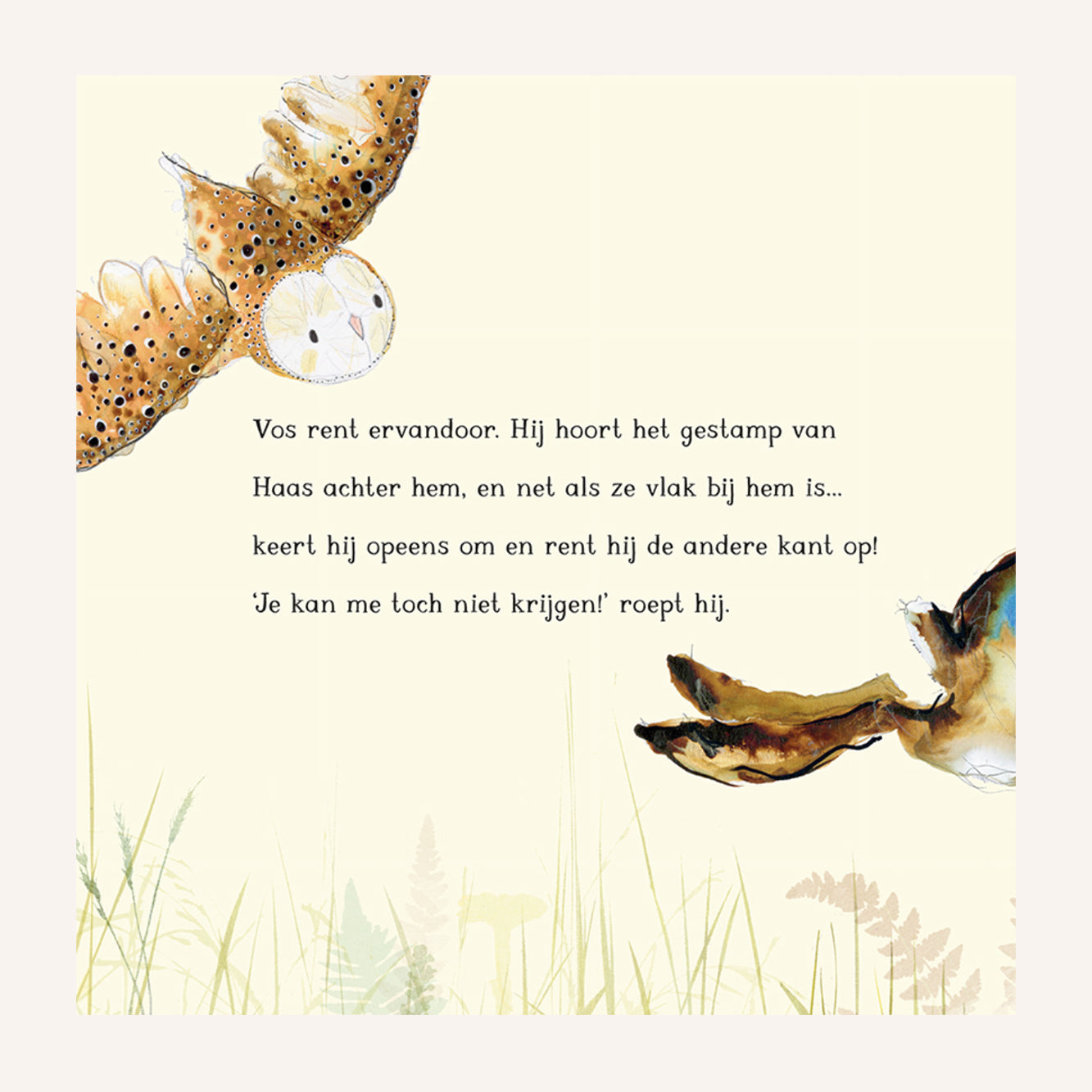 Hare, Owl & Fox Playing Tag | Book