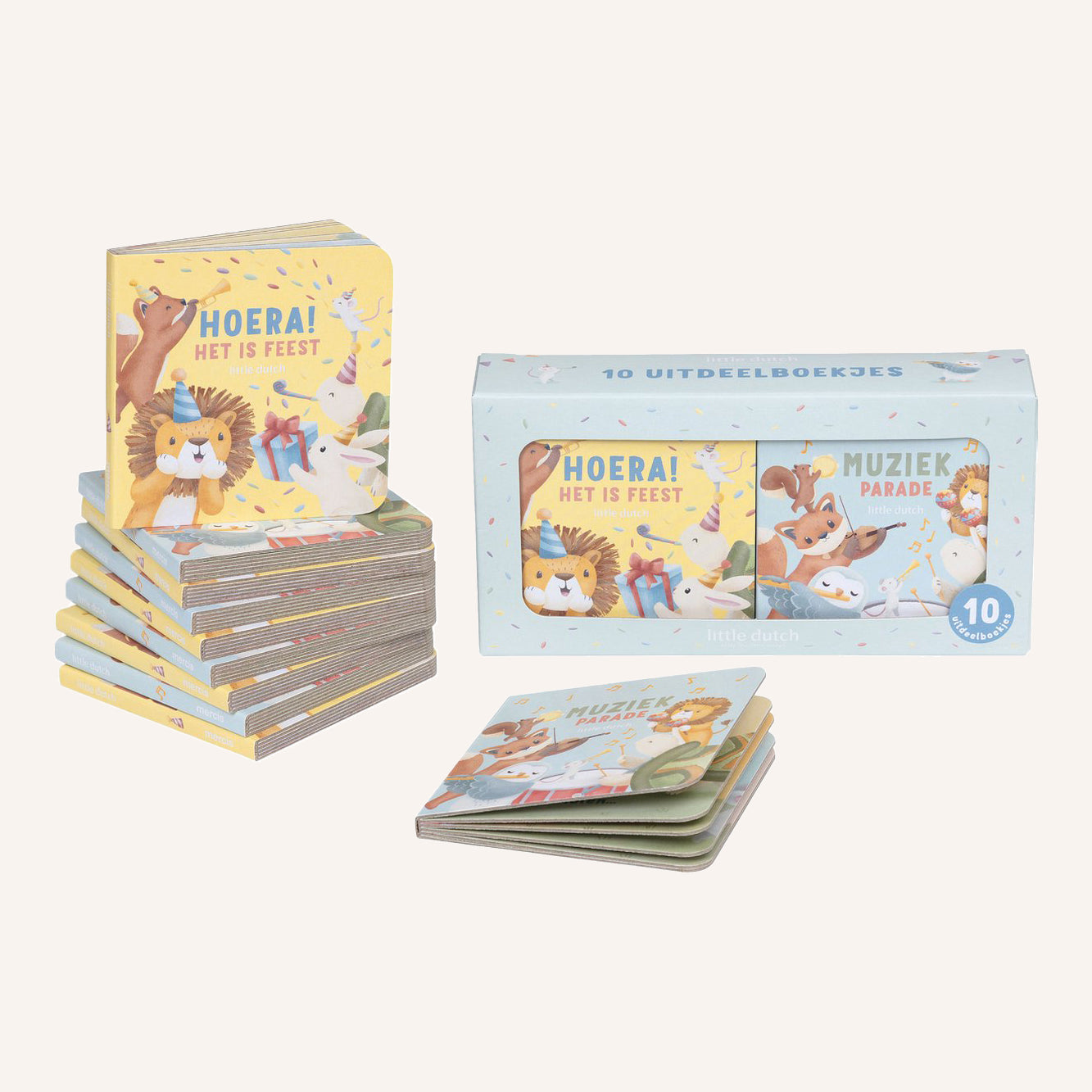 Little Dutch | Uitdeelboekjes 10 stuks
