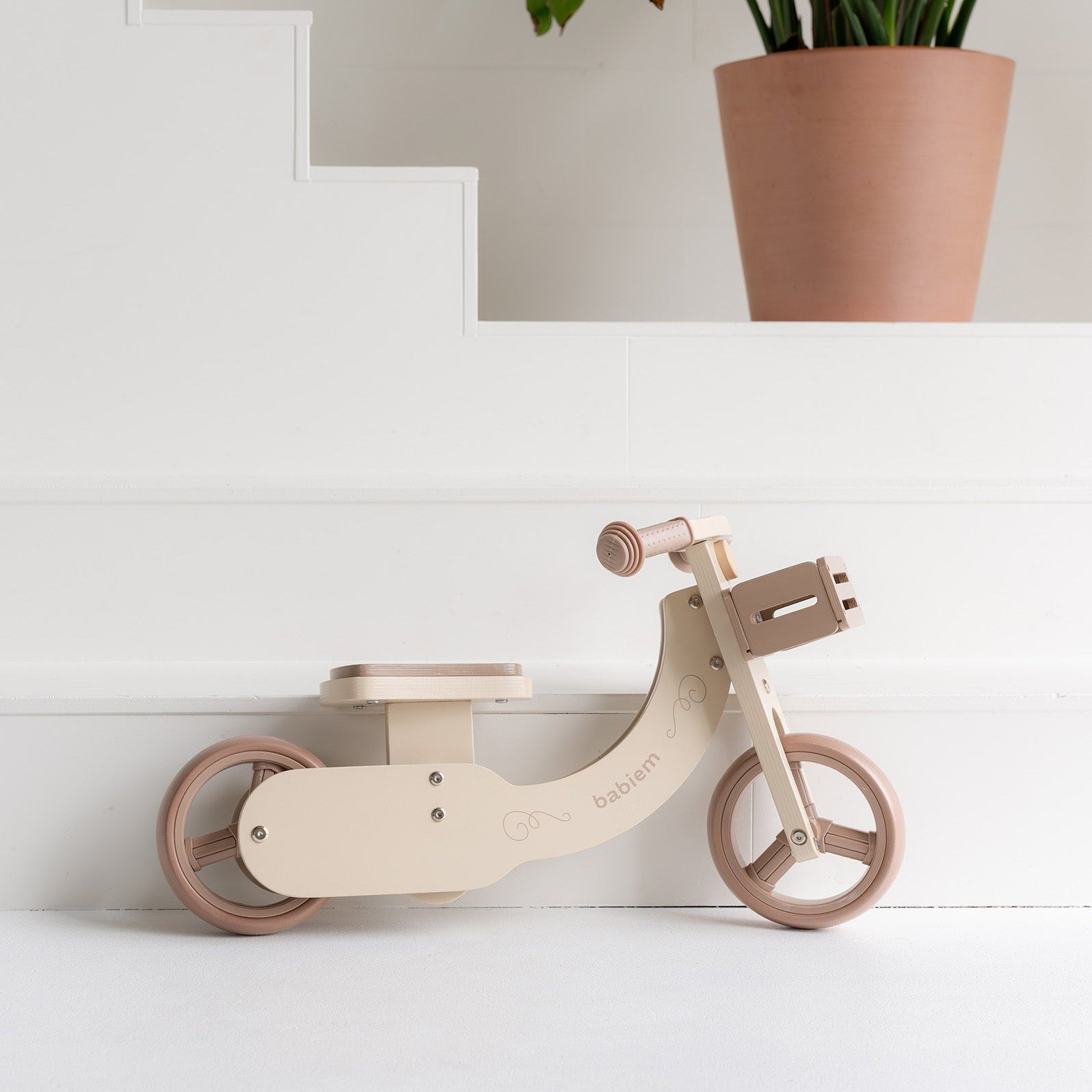 Babiem® 2-i-1 Balanscykel James | Justerbar från 3 till 2 hjul