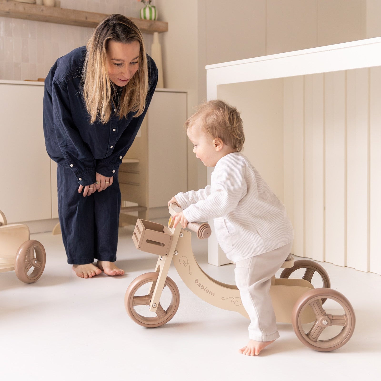 Babiem® 2-in-1 Balance Bike James | Adjustable from 3 to 2 Wheels