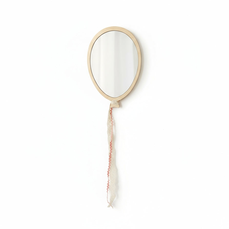 Golden Wooden Balloon - Mirror